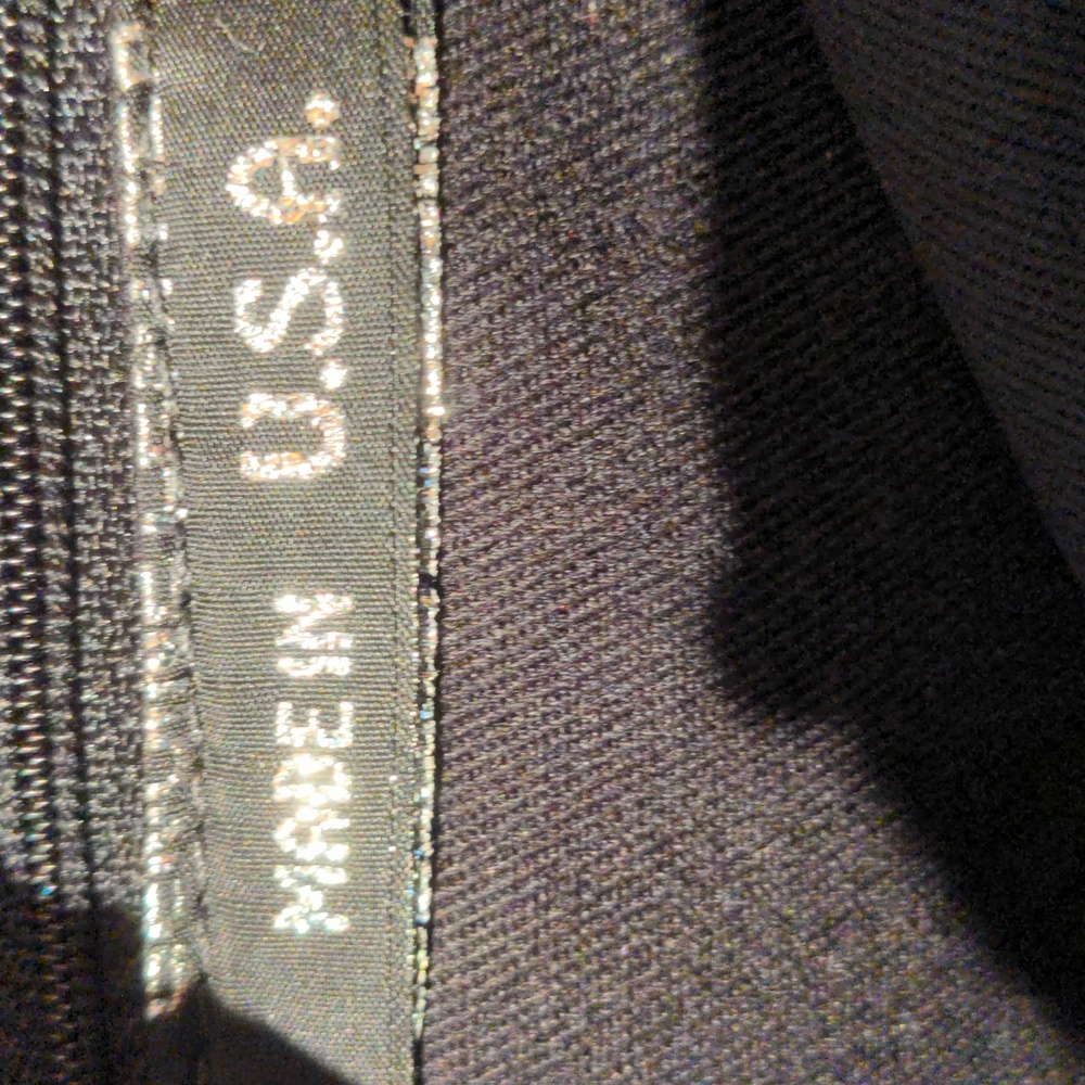 Black Valerie Jean Leather Dressy Bag - Picture 7 of 11
